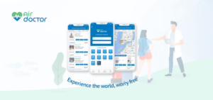 Air Doctor startups de viajes Mapa Insurtech